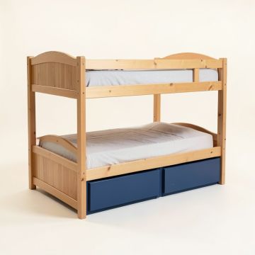 Amalie Bunk Bed With Drawers (synthetic illustration; no displayed measurements)