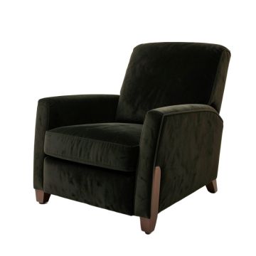 Einari 39.4 '' Wide Velvet Manual Standard Recliner