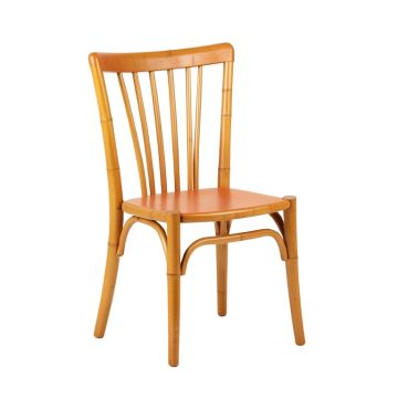 Slate Bend Dining Chair - Terracotta