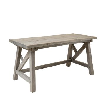 Hill Bend Empty Workshop Workbench - Gray