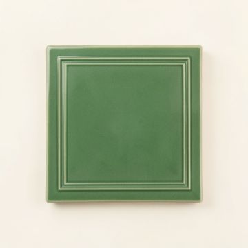Hill Branch Uninstalled Square Decorative Tile - Green (synthetic illustration; no displayed measurements)