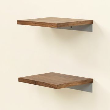 Paige 3 Piece Pine Solid Wood Bracket Shelf (synthetic illustration; no displayed measurements)
