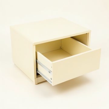 Pine Crest Under-Desk Drawer Unit - Ivory (synthetic illustration; no displayed measurements)