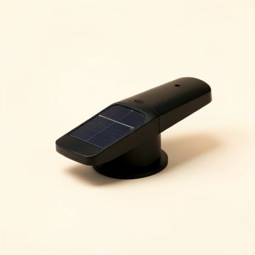 Black Solar Powered Integrated Led Pathway Light (synthetic illustration; no displayed measurements)