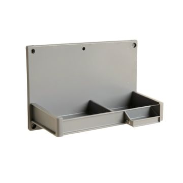 Heath Bluff Empty Wall-Mounted Tool Organizer Panel - Gray