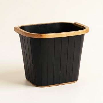 Ash Bluff Laundry Hamper - Black (synthetic illustration; no displayed measurements)