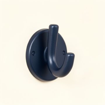 Spruce Bluff Wall-Mounted Robe Hook - Navy (synthetic illustration; no displayed measurements)