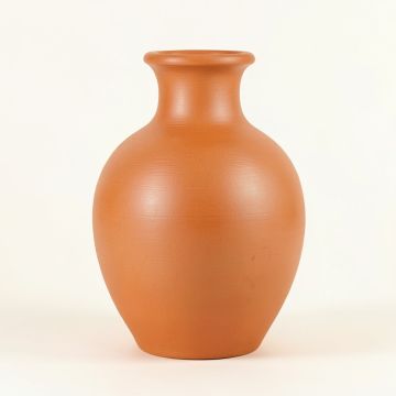 Aspen Bend Empty Decorative Vase - Terracotta (synthetic illustration; no displayed measurements)