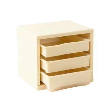 Holly Branch Small-Parts Storage Drawer Cabinet - Ivory