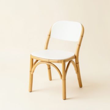 Cliff Bend Small Chair - White (synthetic illustration; no displayed measurements)