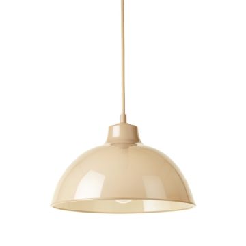 Glen Bluff Pendant Light Suspended From One Plain Cable - Beige
