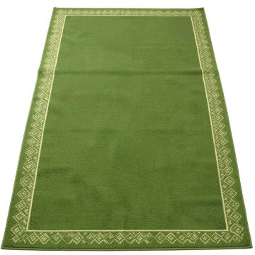 Wren Arc Rectangular Area Rug - Green