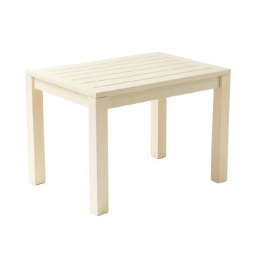 Ridge Arc Patio Table - Cream