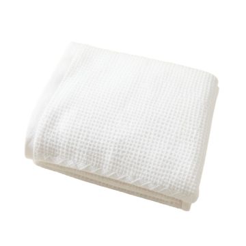 Glen Dell Bath Towel - White