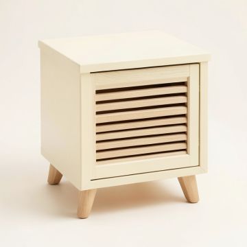 Glen Dell Nightstand - Cream (synthetic illustration; no displayed measurements)