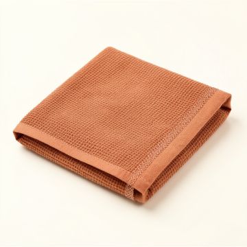 River Edge Bath Towel - Terracotta (synthetic illustration; no displayed measurements)