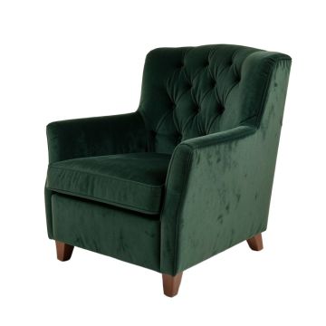 Faircloth Tufted Upholstered Wingback Parsons Chair