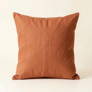 Laurel Brook Filled Accent Pillow - Terracotta (synthetic illustration; no displayed measurements)