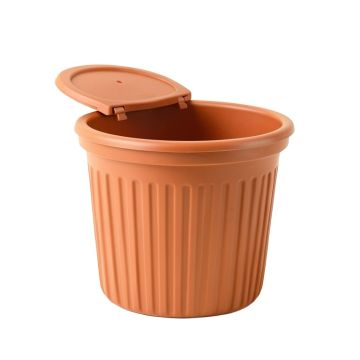 Bay Canyon Closed Garden Compost Bin - Terracotta