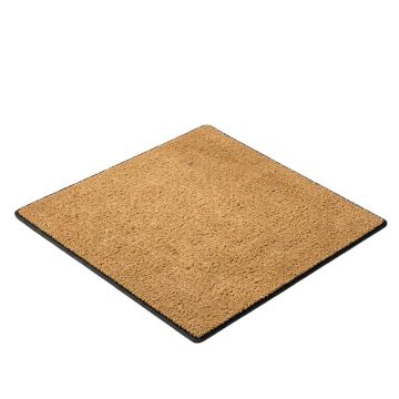 Anniedale Welcome Rubber Coir 30 In . X 18 In . Non-Slip Outdoor Door Mat