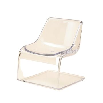 Jalbert Stacking Side Chair In Clear