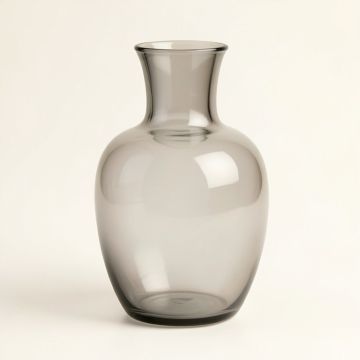 Sage Arc Empty Decorative Vase - Gray (synthetic illustration; no displayed measurements)