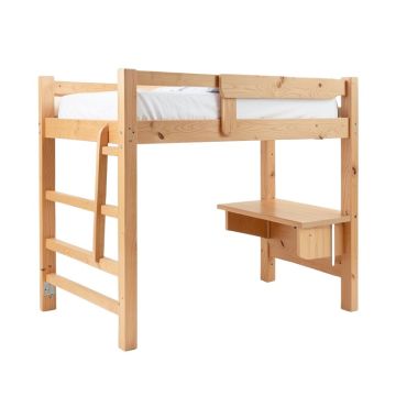 Nickelsville Twin Loft Bed With Desk