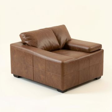 Rosina 74.8 '' Faux Leather Square Arm Sofa Bed (synthetic illustration; no displayed measurements)