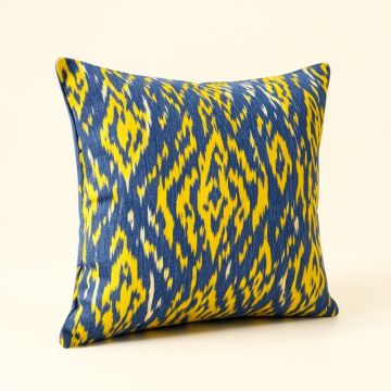 Ishani Ikat Throw Pillow Cover (synthetic illustration; no displayed measurements)