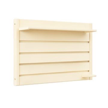 Glen Branch Empty Wall-Mounted Tool Organizer Panel - Cream