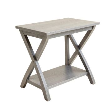 Vale Arc Side Table - Gray