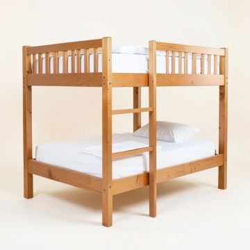 Henry Bunk Bed With Storage (synthetic illustration; no displayed measurements)