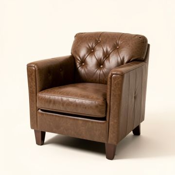 Maldonado 30.5 '' Wide Tufted Barrel Chair (synthetic illustration; no displayed measurements)