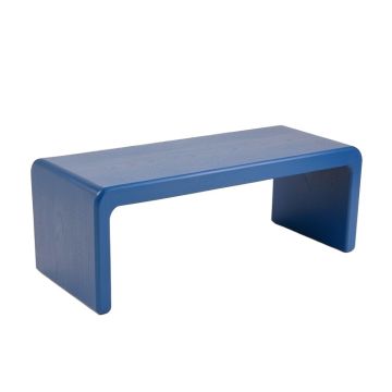 Linden Crossing Indoor Bench - Blue