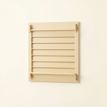 Lake Crest Empty Wall-Mounted Tool Organizer Panel - Beige (synthetic illustration; no displayed measurements)