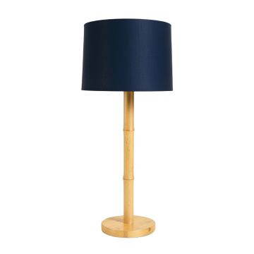 Juniper Arc Floor Lamp With A Plain Fabric Shade
