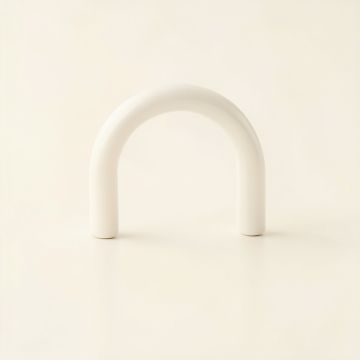 Stone Canyon Cabinet Handle Without Packaging - White (synthetic illustration; no displayed measurements)
