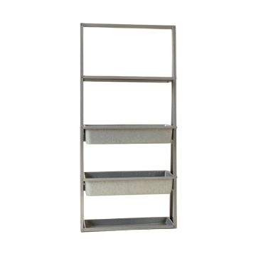 Birch Bluff Empty Vertical Garden Frame - Gray