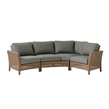 Lindenfield 4 Piece Sofa Seating Group With Cushions