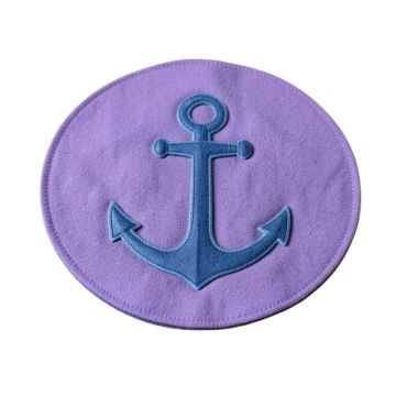 3Drose Nautical Artwork Anchor Décor And Ocean Sea Potholder