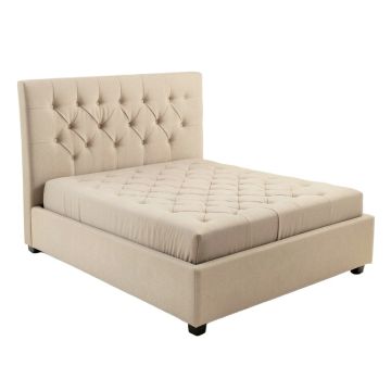 Ashtonbury Twin Tufted Upholstered Platform Bed