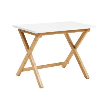 Linden Branch Patio Table - White