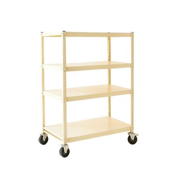 Hazel Bluff Empty Rolling Workshop Cart - Ivory