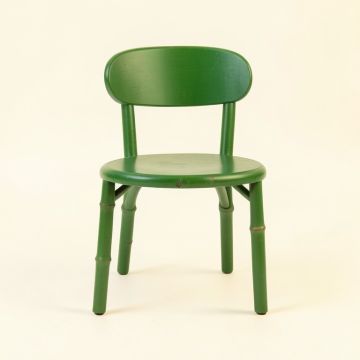 Elm Arc Small Chair - Green (synthetic illustration; no displayed measurements)