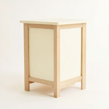 Aspen Crest Freestanding Laundry Folding Counter - Cream (synthetic illustration; no displayed measurements)