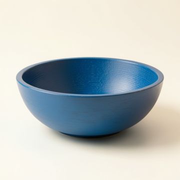 Moss Arc Dining Bowl - Blue (synthetic illustration; no displayed measurements)