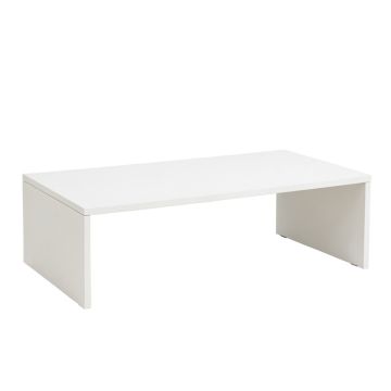 Meadow Field Desktop Monitor Riser - White