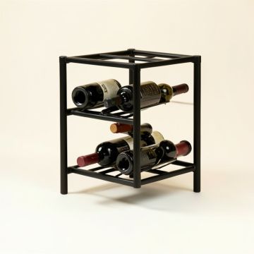 Raishon 12 Bottle Floor Wine Bottle Rack (synthetic illustration; no displayed measurements)