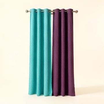 Armlin Quatrefoil Geometric Sheer Grommet Single Curtain Panel (synthetic illustration; no displayed measurements)