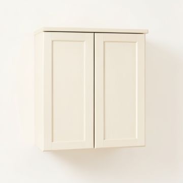 Alder Canyon Wall-Mounted Laundry Cabinet - Ivory (synthetic illustration; no displayed measurements)